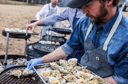 Grilling Oysters Alabama Oyster Social