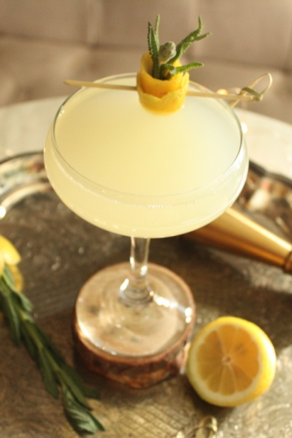 Tongue and Groove Lemon Rosemary Cocktail