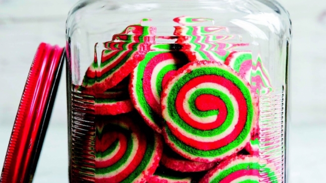 Icebox Pinwheel Holiday Cookies