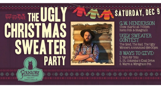 Folklore Brewing & Meadery's Ugly Christmas Sweater Party 